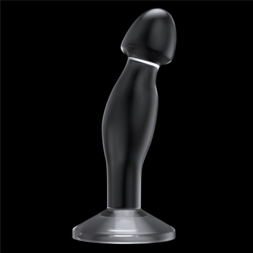 LoveToy - 6.5'' Flawless Clear Prostate Plug - Стимулятор простаты, 16.5х3.9 см